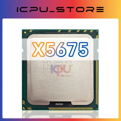 Procesador CPU Intel Xeon X5675 SLBYL 3,06 GHz 6 núcleos 95 W LGA 1366 Foto 1 de 2