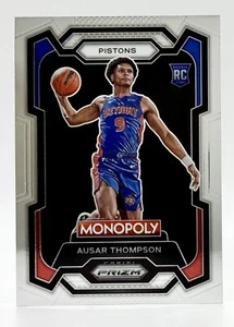 2023-24 Panini Prizm Monopoly #27 Ausar Thompson RC Detroit Pistons - Foto 1 di 2