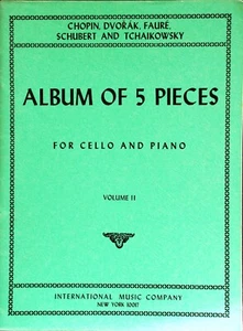 Album of 5 pieces for cello and piano vol 2 - Picture 1 of 2