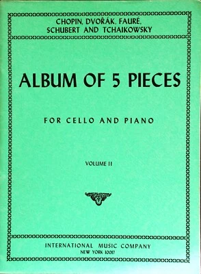 Album of 5 pieces for cello and piano vol 2 - Image 1 of 2
