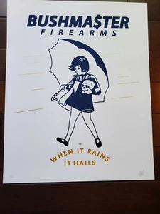 Woke Up This Morning '13 RARE Variant - Wale Bambose Print Lifeversa Bushmaster - Foto 1 di 7