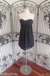 927 INTERLUDE USA BLACK 8189 SZ 4 FORMAL PROM HOMECOMING FORMAL GOWN DRESS - Picture 1 of 1