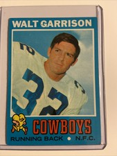 1971 Topps #8 Walt Garrison  Dallas Cowboys