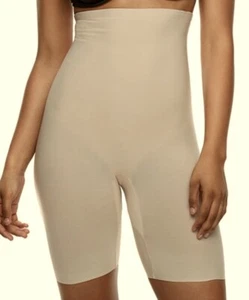 NAOMI NICOLE Luxurious Shaping NUDE Firm High Waist Thigh Slimmer NEW Womens L - Picture 1 of 5