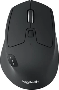 Logitech M720 Triathlon Kabellose Multi-Device-Maus, Bluetooth, USB-Unifying - Bild 1 von 7