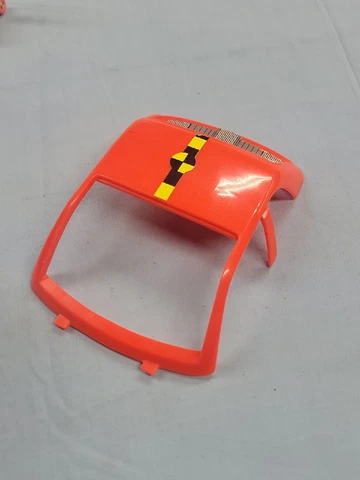 1991 Incredible Crash Dummies Tyco Orange Crash Car vehicle parts Roof  Broken Cover