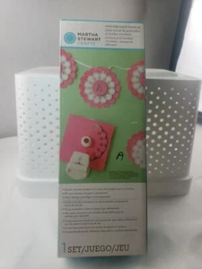 Juego de inicio Martha Stewart Circle Edge Punch nuevo en caja álbum de recortes artesanal vacaciones - Imagen 1 de 4