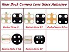 OEM Rear Back Camera Lens Glass + Adhesive For Redmi Note 9 / 5G  9S / 9 Pro  9T
