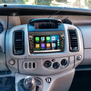 For Vauxhall Vivaro 2006-2010 Android 14 Apple Carplay Radio Stereo Headunit GPS - Picture 1 of 20