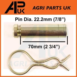 Drawbar Pin & Clip Hitch for Ford 3550 3600 3610 3900 3910 3930 4000 600 Tractor - Picture 1 of 2