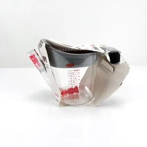 OXO Good Grips 4-Cup 32 Oz 1000ml Fat Separator with Stopper New Torn Package - Picture 1 of 11