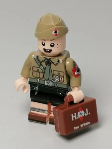 WW2 German Soldier Minifigure HJ - Imagen 1 de 2