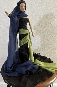 Tonner Tyler Wentworth *Nightmares* Clothing - Black Dress / Gown Only - Bild 1 von 24