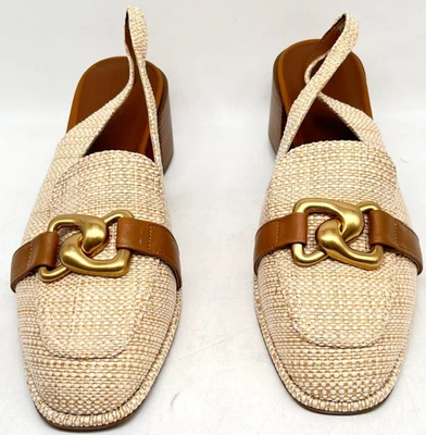 Nuevos mocasines Aerosoles Allure para mujer beige con tacón talla 11 Foto 1 de 4