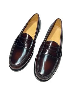 Cole Haan Penny Loafers Men’s Size 10 D 03504 Burgundy Leather Very Nice - Picture 1 of 9