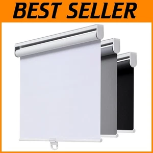 Weiße kabellose Rollos 35" Breite x 72" Höhe - UV-Schutz - Bild 1 von 9