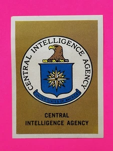 Tarjeta de la Agencia Central de Inteligencia de la CIA 1962 Leaf The Untouchables programa de televisión - Imagen 1 de 6