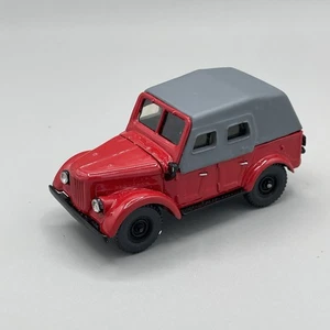 Vintage GAZ-69 hecho a mano escala 1:43 pesado diecast modelo URSS hecho en Soviet - Imagen 1 de 18