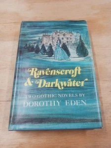 1964 Antique Two Gothic Mystery Novel Books "Ravenscroft & Darkwater" - Picture 1 of 11