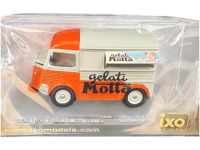 IXO MODELS 1/43 Citroen Type H Gelati Motta 1969 Ice Cream Truck Diecast Model - Immagine 1 di 2