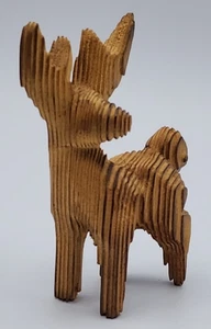 Reindeer Figurine Possibly Nils Strandin Roughly 9 cm x 6 cm (3 1/2" x 2 1/2") - Picture 1 of 8