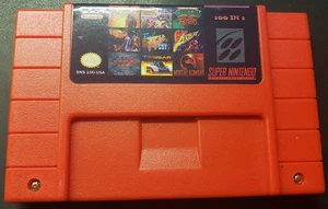 Super Nintendo SNES 100 in 1 Spiel Cartridge / Brandneu / USA VERKÄUFER - Bild 1 von 4