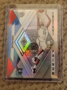 2023-24 Panini Phoenix - Instant Phenom Cason Wallace #7 (RC) refractor OKC - Imagen 1 de 2