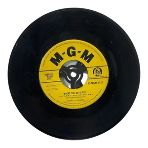 MGM Connie Francis Where The Boys Are Baby Roo 45 RPM Vinyl Single 1960 - Bild 1 von 2
