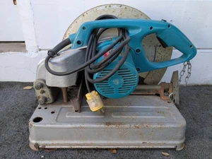 MAKITA METAL CUTOFF CHOP SAW 2414B 14" DIAMETER CORDED 15A 355mm DIABLO BLADE - Picture 1 of 12