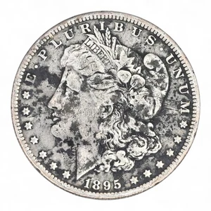 MONEDA COLECCIONABLE 1895-O $1 DÓLAR MORGAN 90% PLATA ESTADOS UNIDOS COMO NUEVA  - Imagen 1 de 3