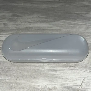 Nike Eyeglass Case Clear Hard Plastic "Just Do It" - Picture 1 of 2