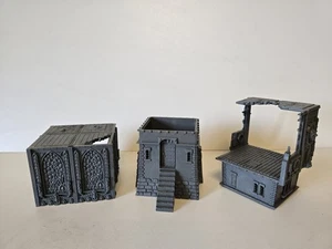 Warhammer 40k GW Terreno de Construcción en Ruinas Plástico Fuera de Uso Sector Imperialis - Imagen 1 de 3