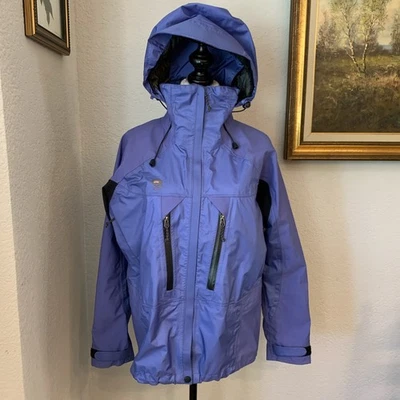 Chaqueta impermeable Mountain Hardwear para mujer talla 8 Gore-Tex XCR periwinkle Foto 1 de 4