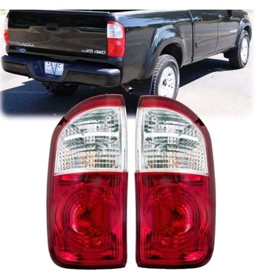 Par de luces traseras compatibles con TOYOTA TUNDRA 2004-2006 (rojo OE) Foto 1 de 4