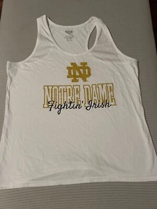 Notre Dame Fighting Irish Womens Tank Top XL Concepts Sport Shirt - Picture 1 of 4