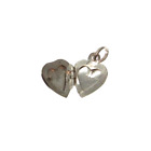 Danecraft Sterling Silver Heart Shaped Locket Necklace Pendant