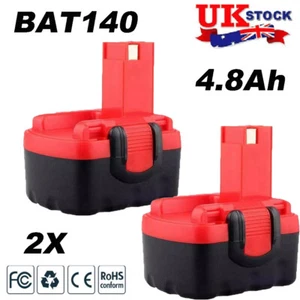 2PACK 4.8Ah 4.4V Battery for Bosch BAT140 BAT038 BAT040 BAT041 BAT140 BAT159 UK - Picture 1 of 9
