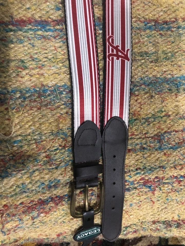 THE University of Alabama Nylon BELT 34 Waist Roll Tide Legacy Collection Cover