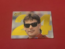 1994 JEFF GORDON Action Packed 24 KT Gold Promo / Prototype Card 