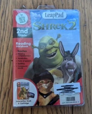 Shrek 2 LeapFrog LeapPad Reading Storybook & Cartridge 2nd Grade - Image 1 of 4