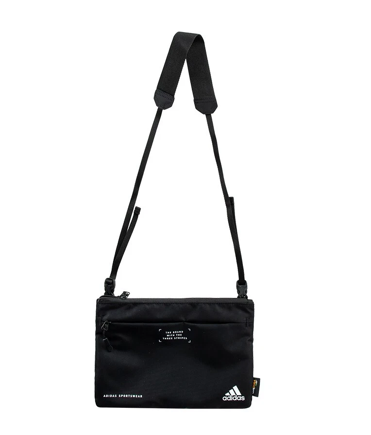 Adidas MH Sacoche Bag Unisex Sports Casual Training Gym Black Bag IM5211