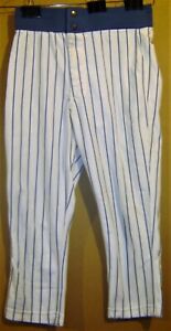 1984 Steve Lake CHICAGO CUBS WHITE PINSTRIPE GAME MLB Size 31 Baseball PANTS