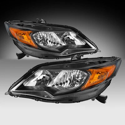 Par de faros halógenos estilo OE de 2 puertas para Honda Civic 2014-2015 cupé 14-15 Foto 1 de 4