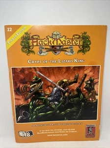 Hackmaster I2 Crypt of the Lizard King AD&D 1e Kenzer Paperback - Picture 1 of 16