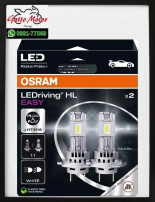 COPPIA LAMPADE H7 H18 LED OSRAM LED DRIVING HL EASY LAMPADE PLUG E PLAY 6500K - Immagine 1 di 4