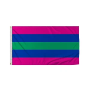 PromoPatriot Bandera Orgullo Andrógino-Multi-Tamaño LGBTQ Bandera para Celebraciones del Orgullo - Imagen 1 de 9