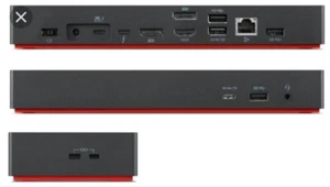 Lenovo ThinkPad Universal Thunderbolt 4 Docking Station - 40B10135UK - Afbeelding 1 van 8