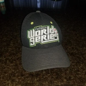 Zephyr College World Series Hat Cap Fitted Black Youth Fast Shipping - Picture 1 of 2