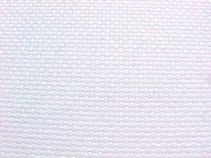 Cross Stitch Fabric Aida White 12" x 12" 100% Cotton 14 Count New Lot of 2 Pcs I - Picture 1 of 1