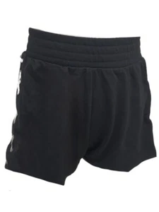 TEREZ Girl's Black Laced French Terry Shorts #1197640 NWT - Picture 1 of 2